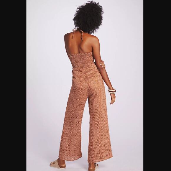 NWT Faithfull Malaika Linen Jumpsuit - Size 8 - Picture 4 of 5